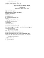 ĐỀ CƯƠNG ÔN TẬP GIỮA KỲ KHỐI 11 MÔN GIÁO DỤC CÔNG DÂN – Trường Trung học Quốc Gia CHU VĂN AN (Trường Bưởi)