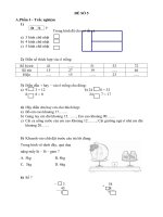 Đề số 5 - Đề thi học kỳ I môn Toán lớp 2 - hoc360.net
