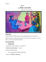  Bài 2: PHÂN XỬ TÀI TÌNH ( TẬP ĐỌC)