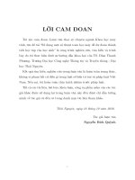 Sử dụng một số thuật toán học máy để dự đoán thành tích học tập của học sinh 