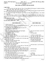 Giáo án Lớp 4 - Tuần 21 - Năm học 2010-2011 - Hồ Hoàng Minh