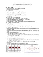 QUY TRÌNH KỸ THUẬT TRUYỀN MÁU