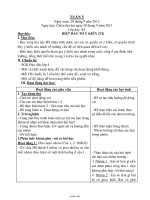 Giáo án các môn lớp 4 - Tuần học 5 năm 2013