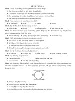 10 đề thi thử thpt quốc gia môn lý năm 2019 và đáp án