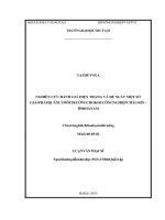 (Luận văn thạc sĩ file word) Nghiên cứu đánh gia hiện trạng và đề xuất một số giải pháp quản lý môi trường cho khu công nghiệp Châu Sơntỉnh Hà Nam