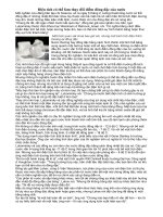 bé với môi trường