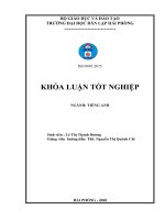 A study on translation of english terms relating to hotel management into vietnamese 