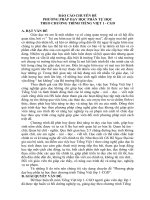 Chuyên đề: Phương pháp dạy học phần tự học theo chương trình Tiếng Việt lớp 1–CGD