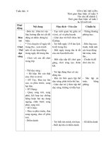 GIÁO ÁN TUẦN 4 CHỦ ĐỀ BÉ VUI TẾT TRUNG THU ( 5 TUỔI A2 2020-2021)