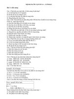 DE CUONG ON THI HOC KY 1