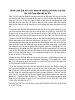 Tải Hoàn cảnh lịch sử và các khuynh hướng cứu nước của dân tộc Việt Nam đầu thế kỷ XX - Đề cương ôn tập môn Đường lối cách mạng của Đảng cộng sản Việt Nam