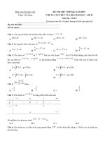 10 đề thi thử thpt quốc gia môn toán 2019 và đáp án lần 2