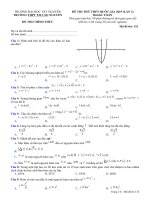 10 đề thi thử thpt quốc gia môn toán 2019 và đáp án lần 2