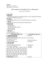 Giáo án Âm nhạc lớp 4 - Tuần 8 9