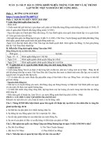 Lịch sử 9 TUẦN 23- Tiết 27. BÀI 23 :TỔNG KHỞI NGHĨA THÁNG TÁM 1945 VÀ SỰ THÀNH LẬP NƯỚC VIỆT NAM DÂN CHỦ CỘNG HOÀ