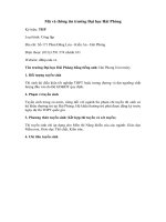 Tải Mã và thông tin trường Đại học Hải Phòng - Những điều cần biết về tuyển sinh Đại học