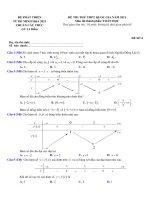 Đề phát triển từ đề minh họa 2021   toán   GV lê diễm   đề 4   có lời giải 