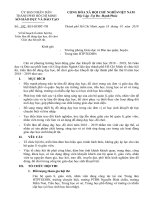 kế hoạch tổ chức hội thi, Triển lãm đồ dùng dạy học, đồ chơi Giáo dục khuyết tật cấp Thành phố năm học 2018-2019