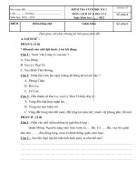 ĐỀ KT LS&ĐL LỚP 4 HKI2012-2013