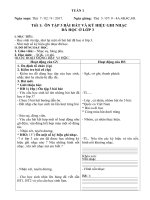 giáo án âm nhạc lớp 4 từ tuần 1- tuần 5