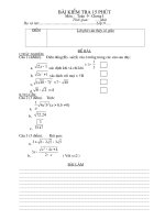 Phim TH Nguyễn Du Lễ đón Bằng công nhận trường Chuẩn Quốc gia