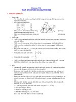 TÓM TẮT LÍ THUYẾT VÀ BÀI TẬP TRẮC NGHIỆM MẮT VÀ DỤNG CỤ QUANG HỌC