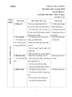 GIÁO ÁN TUẦN 8 CĐ: Mẹ và những .....của bé