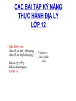 Vẽ biểu đồ đường