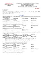 Đề phát triển từ đề minh họa 2021   hóa   GV trần đức tuấn  đề 5   có lời giải 