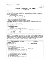 giáo án lớp 4 tuần 10