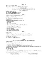 Giáo án lớp 1A- tuần 21