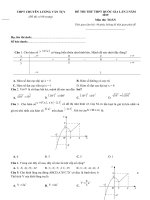 10 đề thi thử thpt quốc gia môn toán 2019 và đáp án lần 2