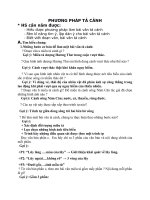 Tuần 22. Phương pháp tả cảnh