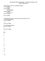 Ngoại khóa tổ toán tin