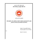 Đồ án tốt nghiệp_Data Loss_Leak Prevention