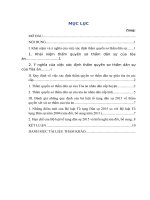Bài tập nhóm môn Luật tố tụng dân sự Việt Nam (9 điểm)  Đề bài: “Thẩm quyền sơ thẩm dân sự của Tòa án các cấp”