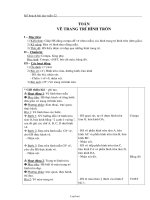 Giáo án Toán Lớp 3 - Tuần 22