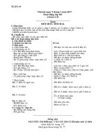 giáo án lớp 1 th hoàng lâu