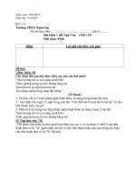 Đề kiểm tra 1 tiết HK2 môn Ngữ văn lớp 6 năm 2019-2020 - THCS Xuân Lộc (có đáp án)