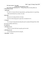 2019 bài vẽ đồ chơi trong lớp học của bé