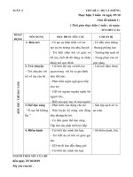 giáo án tuần 5. Nhánh 1. Mẹ và những người thân yêu của bé