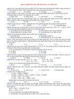 [Hóa học 10] 200 CÂU HỎI ÔN TẬP CHƯƠNG OXI – LƯU HUỲNH (word)