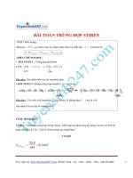 Bài tập trùng hợp stiren