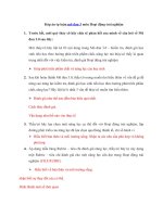 Tải Gợi ý học tập môn Hoạt động trải nghiệm mô đun 3 Tiểu học - Đáp án tự luận mô đun 3 môn Hoạt động trải nghiệm