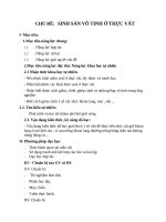 Bai soan chuong trinh moi  sinh học 