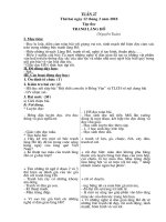 Giáo án lớp 4A_Tuần 27_GV: Lê Thị Thu