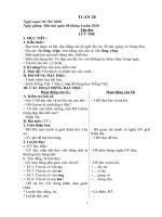 Giáo án lớp 1B- tuần 29