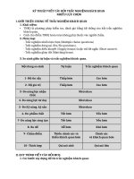 KỸ THUẬT VIẾT CÂU HỎI TRẮC NGHIỆM KHÁCH QUAN NHIỀU LỰA CHỌN MÔN HÓA HỌC