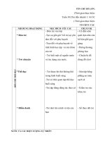 giáo án tuần 30 chủ đè các hiện tượng tự nhiên ( lớp 3 tuổi C1 2018- 2019 )