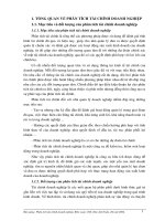 Tài liệu phân tích tài chính doanh nghiệp GV Đào Anh Tuấn